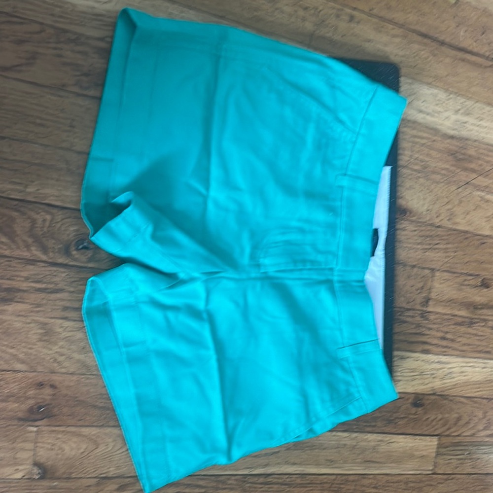 J. Crew High Waist Blue Shorts